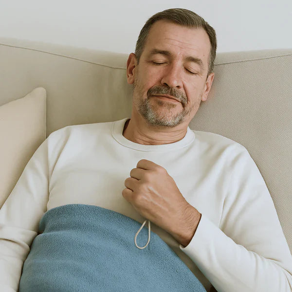 NeuroPulse™ – Endlich ruhig einschlafen — ohne Schlafmittel, ohne Melatonin.